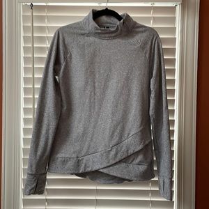 Mondetta activewear performance long sleeve mock neck top